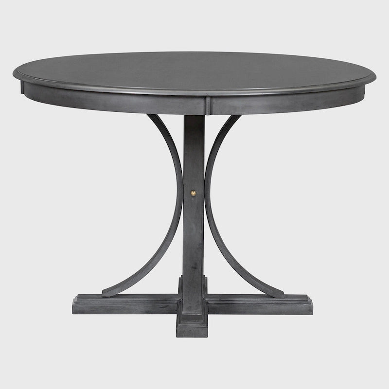 Ensemble table à manger ronde rétro 5 pièces