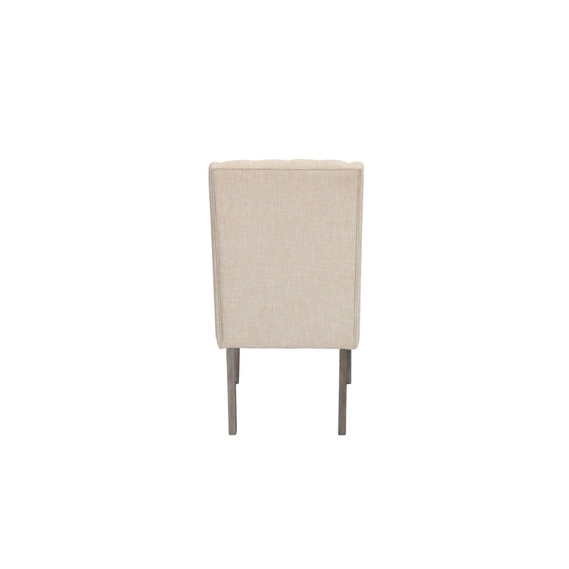 Ensemble de salle à manger extensible gris rustique 9 pièces Best Quality Furniture