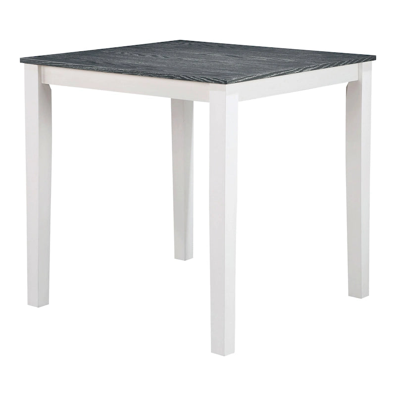 Ensemble de table à hauteur de comptoir 5 pièces Badia en bois blanc de Furniture of America