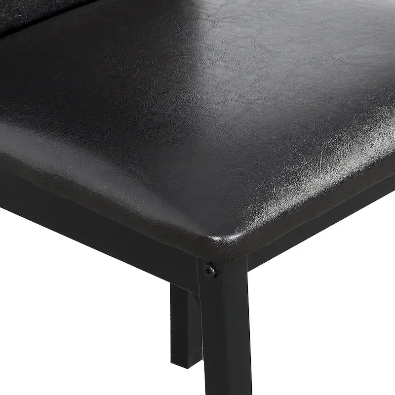Ensemble de salle à manger 5 pièces en métal Citico de Roundhill Furniture