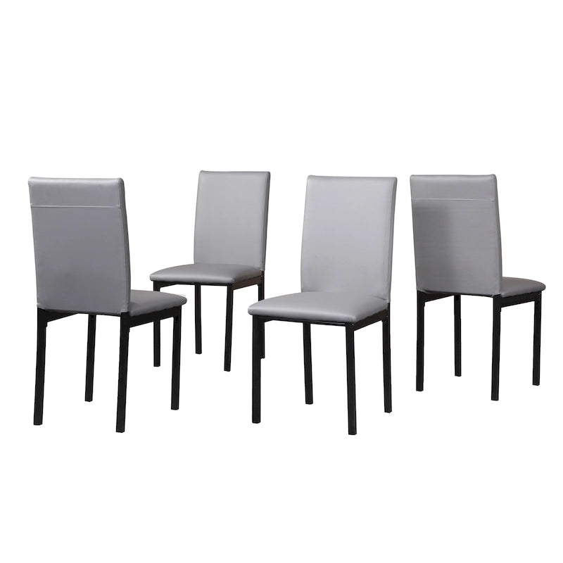 Ensemble de salle à manger 5 pièces en métal Citico de Roundhill Furniture