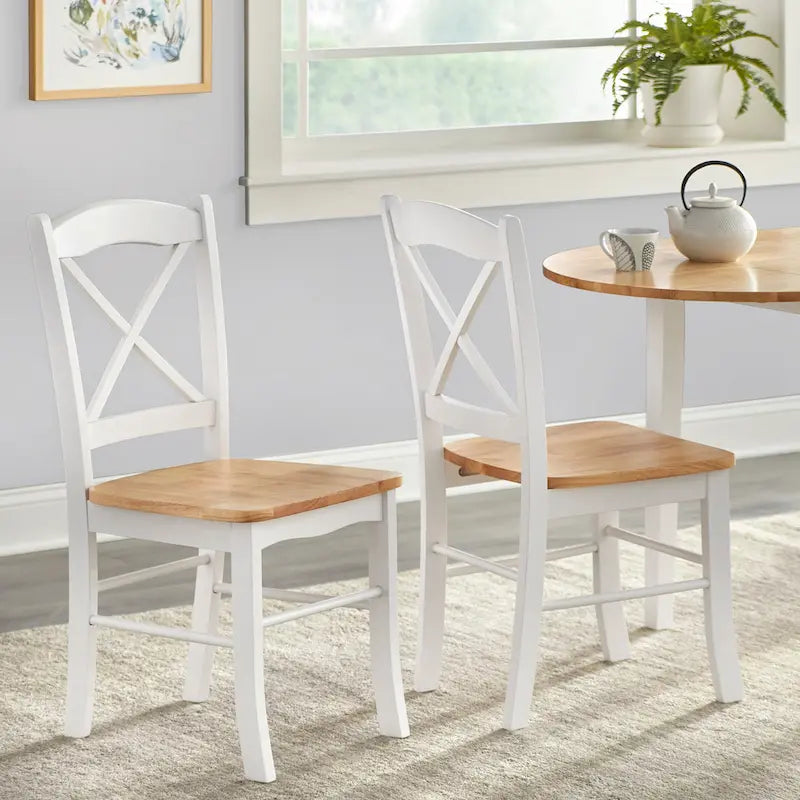 Ensemble de salle à manger 6 pièces Tiffany Simple Living avec banc de salle à manger