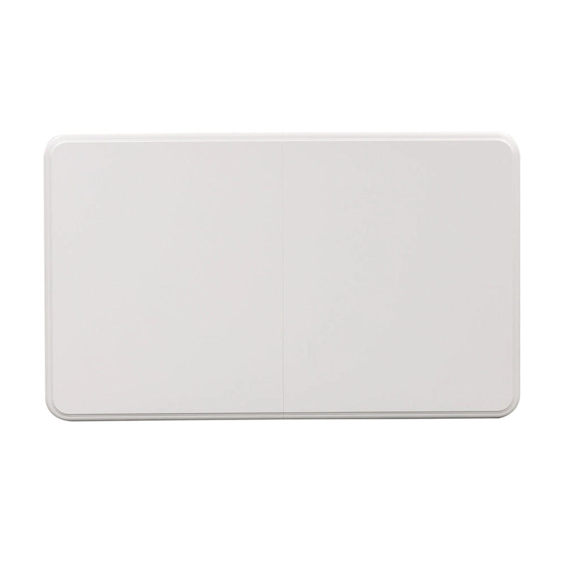 Ensemble de salle à manger rectangulaire 7 pièces blanc huître Summer House