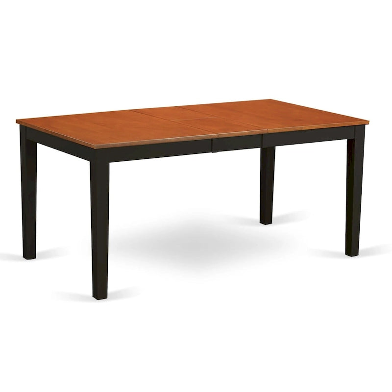 Ensemble de salle à manger East West Furniture composé d'une table à manger rectangulaire avec rallonge papillon et de chaises de salle à manger (options de pièces)