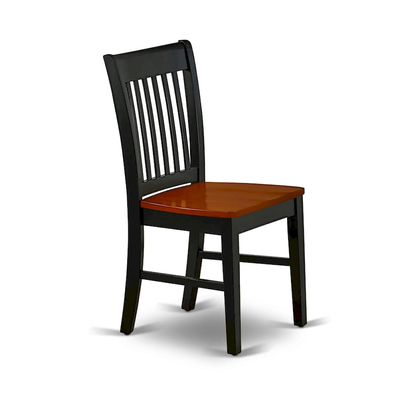 Ensemble de salle à manger East West Furniture composé d'une table à manger rectangulaire avec rallonge papillon et de chaises de salle à manger (options de pièces)