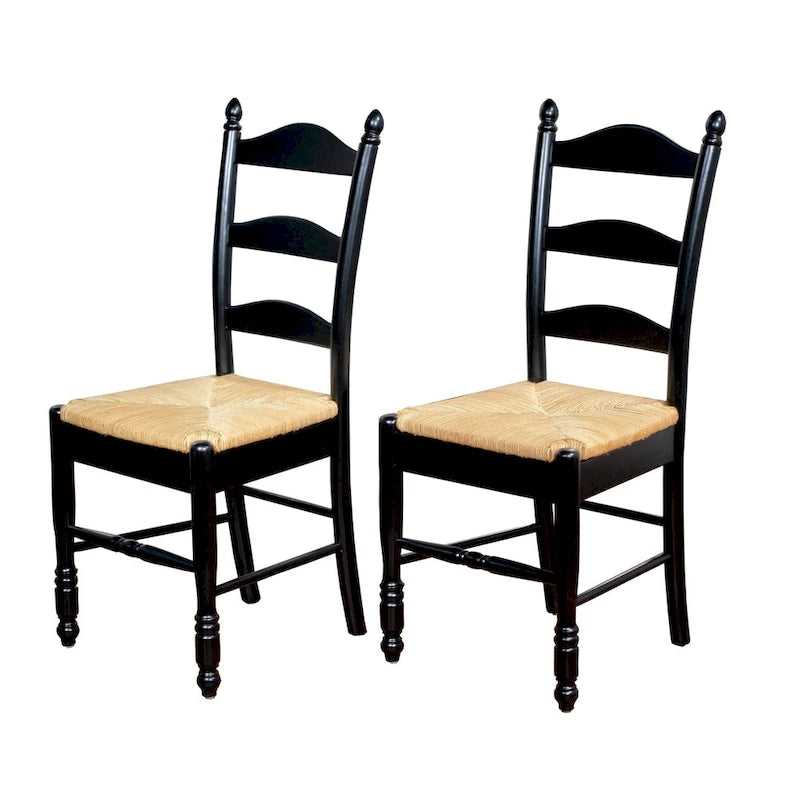 Ensemble de salle à manger 3 pièces Jessie Ladder Back Simple Living