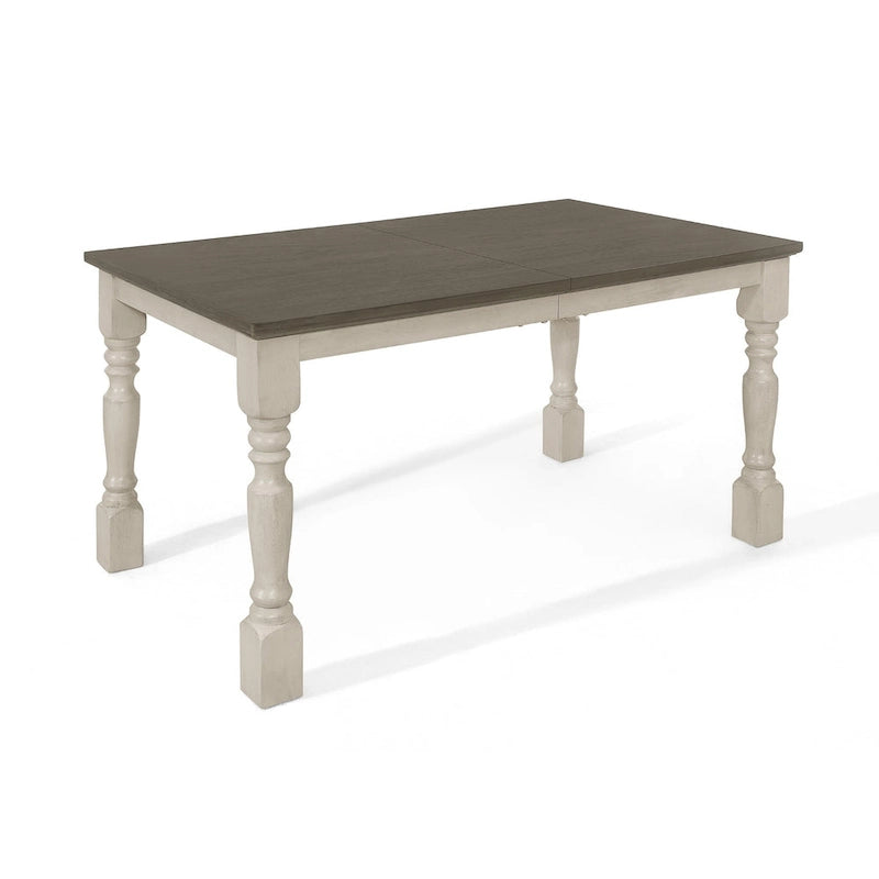 Ensemble de salle à manger bicolore élégant 7 pièces CraftPorch du milieu du siècle