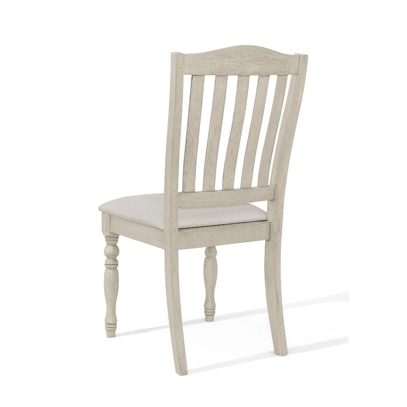 Ensemble de salle à manger bicolore élégant 7 pièces CraftPorch du milieu du siècle