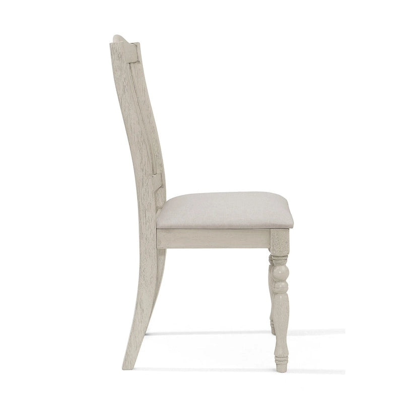 Ensemble de salle à manger bicolore élégant 7 pièces CraftPorch du milieu du siècle