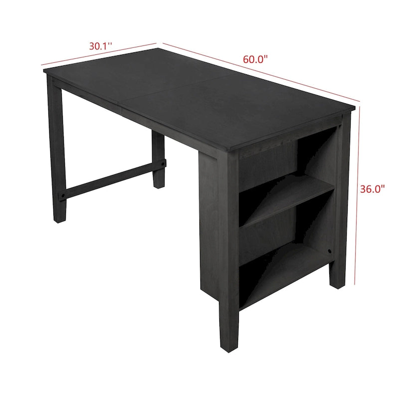 Table et chaises de salle à manger hauteur comptoir Africa 5 pièces