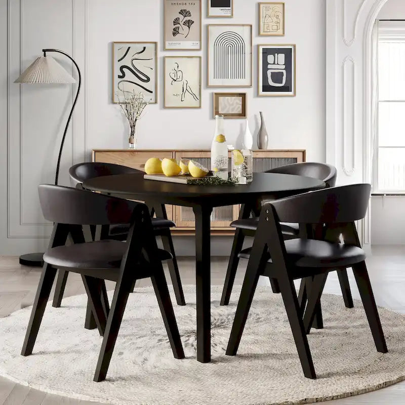 Ensemble de salle à manger 5 pièces à rabats CraftPorch Transitional
