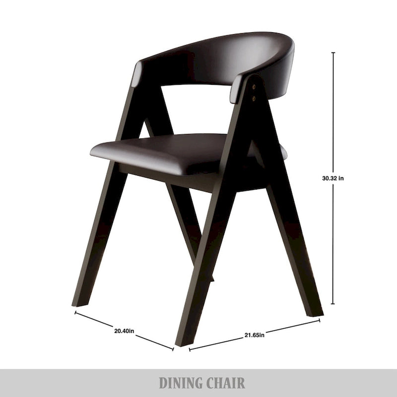 Ensemble de salle à manger 5 pièces à rabats CraftPorch Transitional