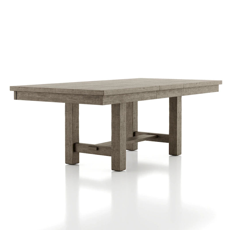 Ensemble de salle à manger 5 pièces en bois gris rustique Jusk par Furniture of America