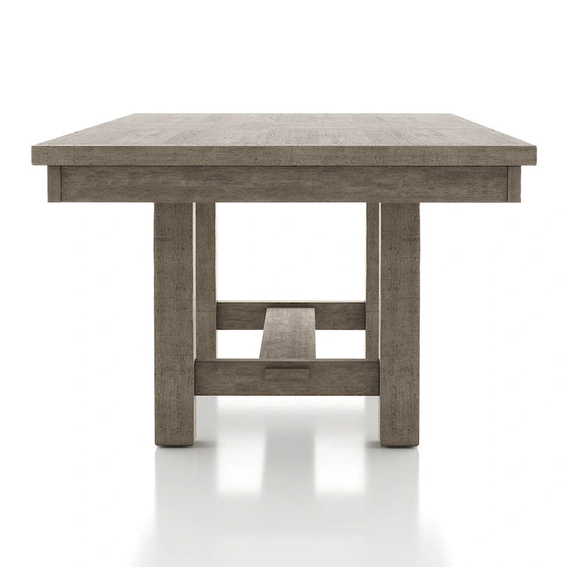 Ensemble de salle à manger 5 pièces en bois gris rustique Jusk par Furniture of America