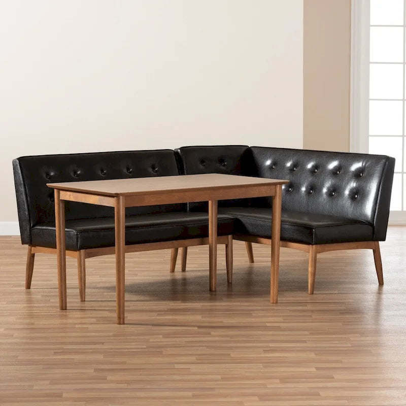 Ensemble banquette de salle à manger 3 pièces Carson Carrington Isaksbo
