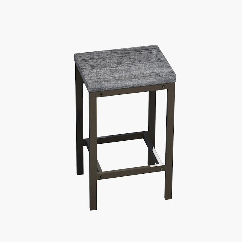 Table de salle à manger de conception moderne, table de pub, ensemble de longue table à manger avec 3 tabourets, assemblage facile