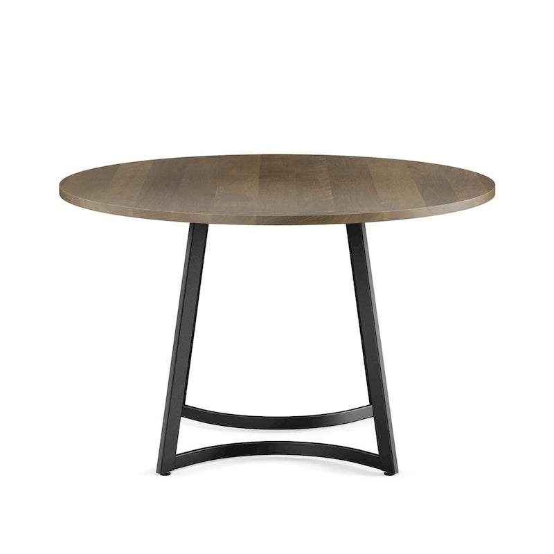 Ensemble de salle à manger 5 pièces Amisco Joelle en bois massif et chaises Camilla