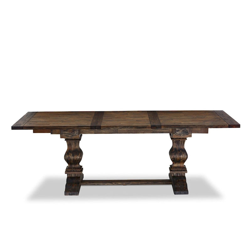 Ensemble de salle à manger East West Furniture composé d'une table rectangulaire en bois et de chaises de style Parson, Jacobean (Options de pièces)