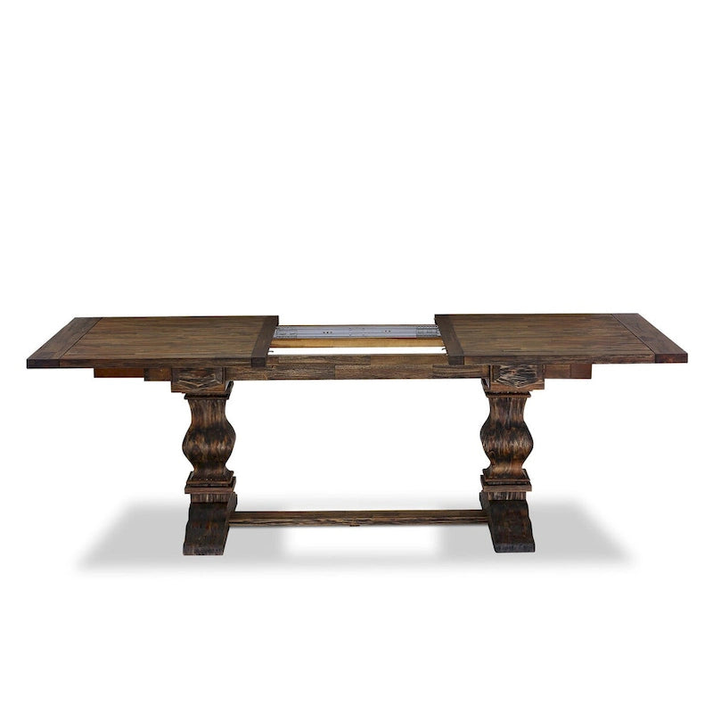Ensemble de salle à manger East West Furniture composé d'une table rectangulaire en bois et de chaises de style Parson, Jacobean (Options de pièces)