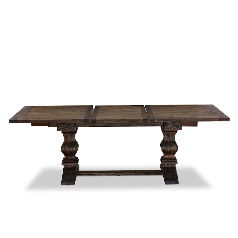 Ensemble de salle à manger East West Furniture composé d'une table rectangulaire en bois et de chaises de style Parson, Jacobean (Options de pièces)