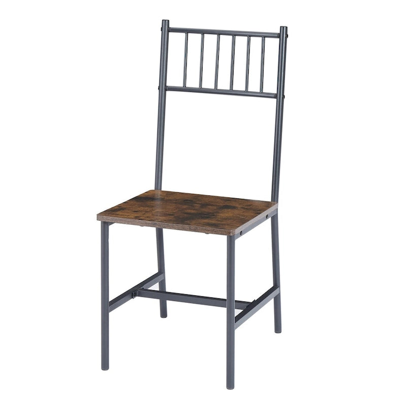 Ensemble de salle à manger 5 pièces, table à manger avec 2 bancs et 2 chaises