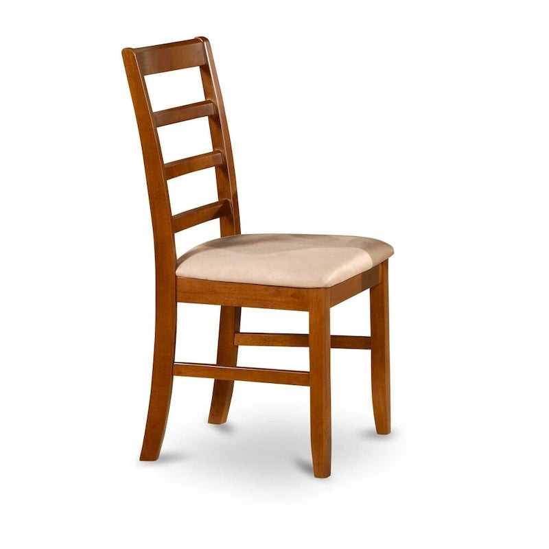 East West Furniture – Ensemble de salle à manger comprenant une table carrée avec rallonge papillon et des chaises de salle à manger (options de type de siège)