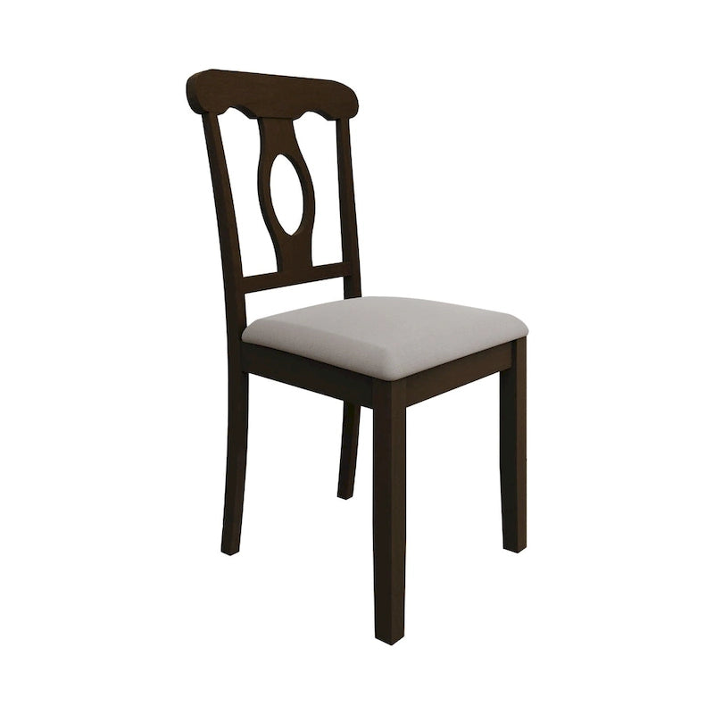 Ensemble de salle à manger en bois 5 pièces CraftPorch Mid-Century