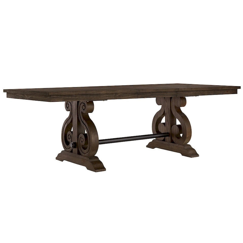 Table à manger extensible ou ensemble de salle à manger Rowyn Wood par iNSPIRE Q Artisan