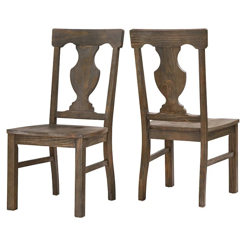 Table à manger extensible ou ensemble de salle à manger Rowyn Wood par iNSPIRE Q Artisan