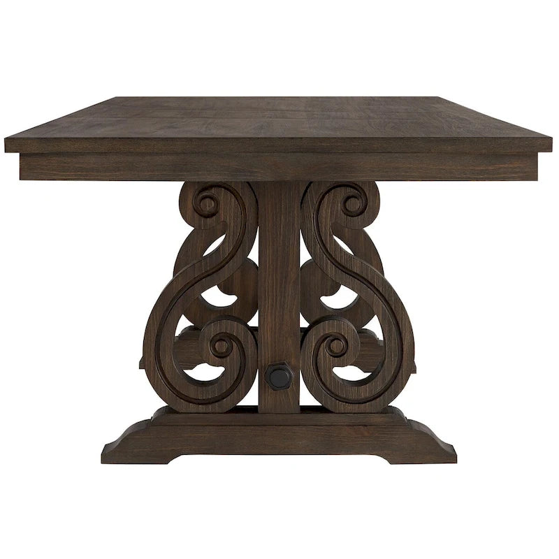 Table à manger extensible ou ensemble de salle à manger Rowyn Wood par iNSPIRE Q Artisan