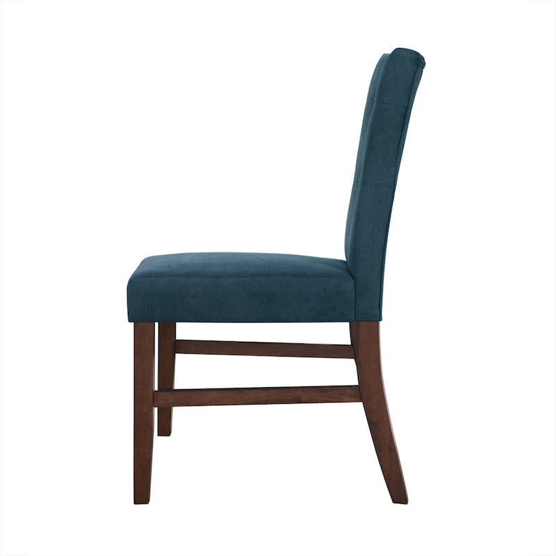 Chaise de salle à manger en bois Mid-Century Modern 7 pièces CraftPorch