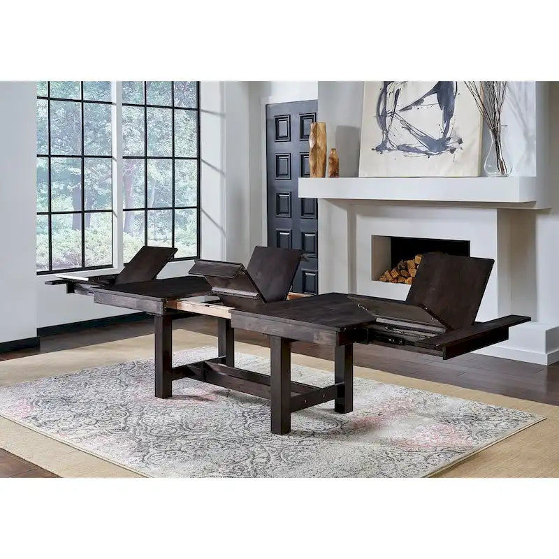 Ensemble de salle à manger Simply Solid North Mills 13 pièces en bois massif