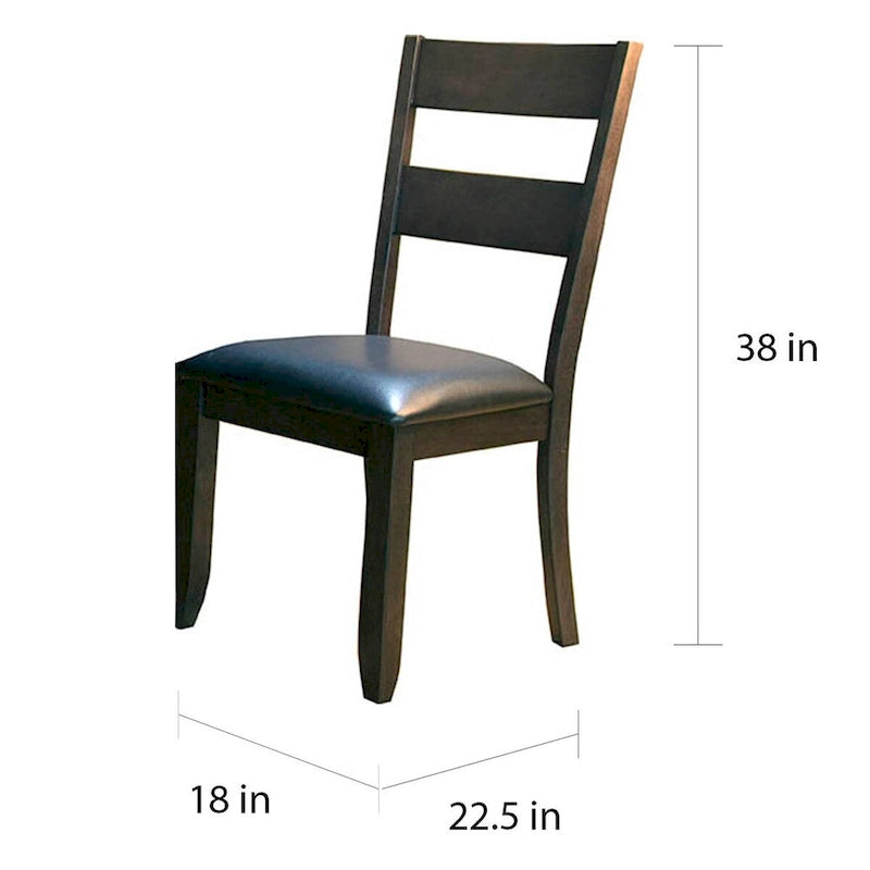 Ensemble de salle à manger Simply Solid North Mills 13 pièces en bois massif