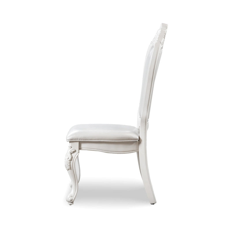 Ensemble de salle à manger extensible 9 pièces en bois massif traditionnel Eugene de Furniture of America