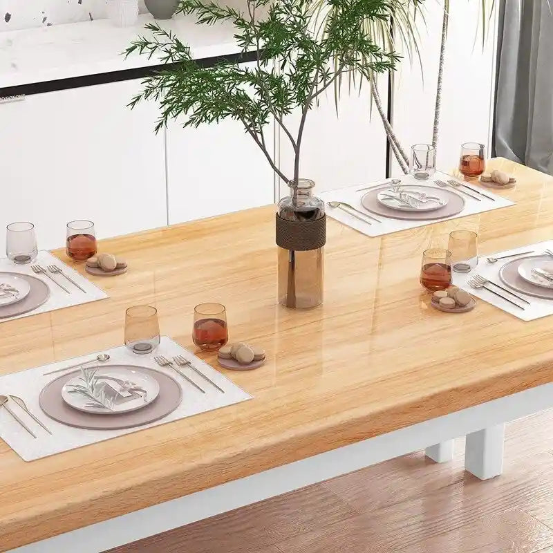 Ensemble de salle à manger industriel 3 pièces, ensemble de table de cuisine rétro en bois avec 2 bancs pour la maison, la cuisine, la salle à manger, le restaurant
