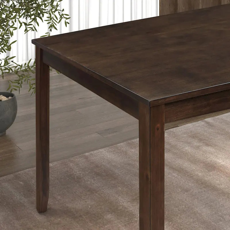 Ensemble de salle à manger 5 pièces en bois massif style campagnard Manheim de Furniture of America