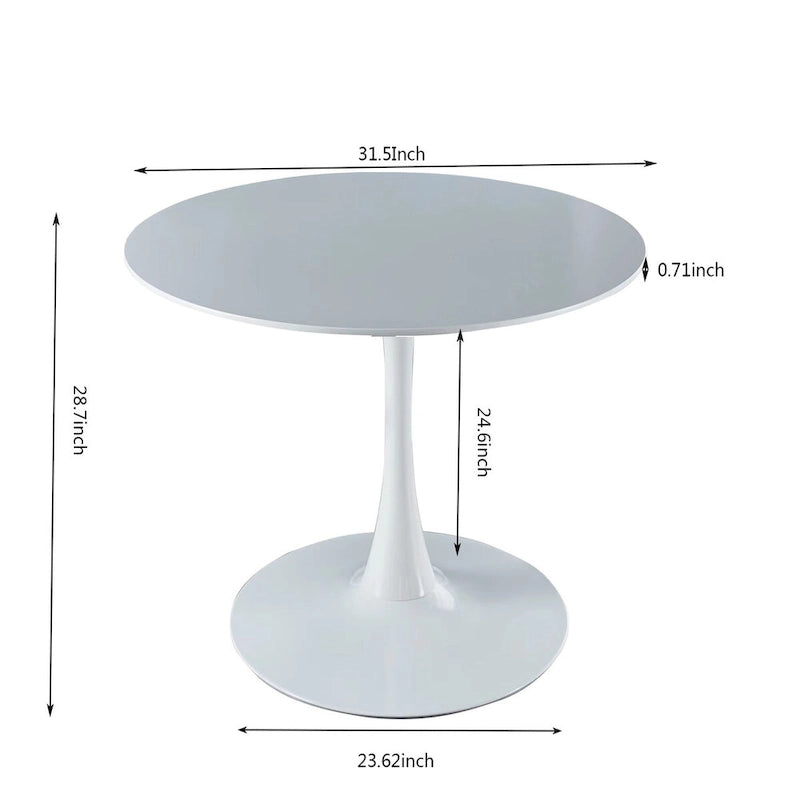 Ensemble table de salle à manger et 4-6 chaises moderne 5 pièces