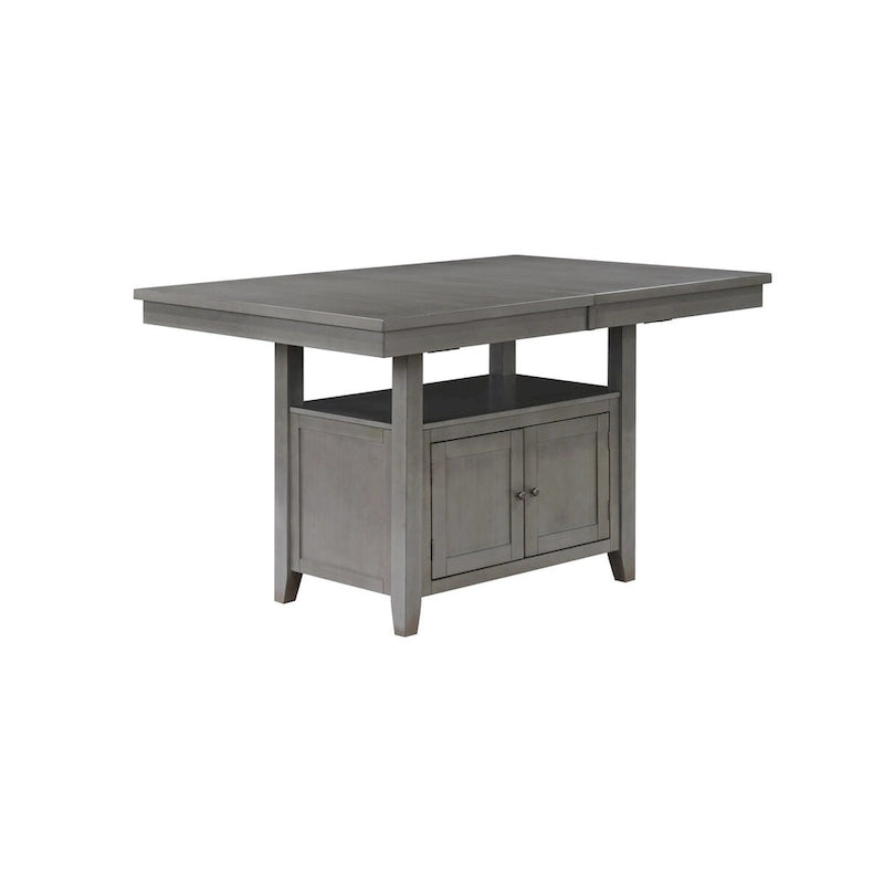 Ensemble de salle à manger avec rangement Tuscan Hills 7 pièces gris