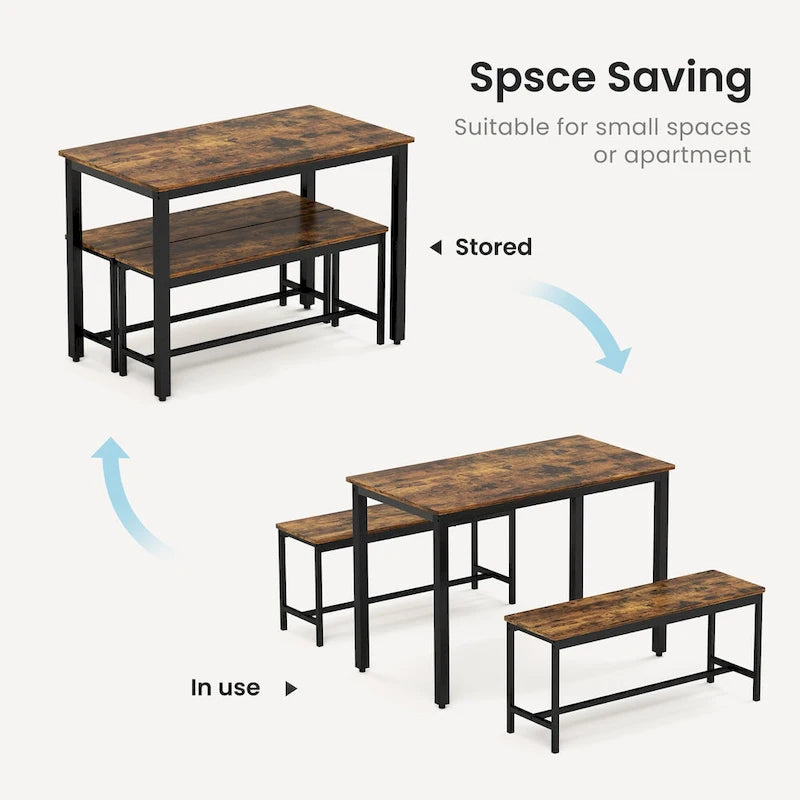 Ensemble table de bar pour cuisine