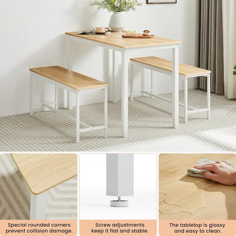 Ensemble table de bar pour cuisine