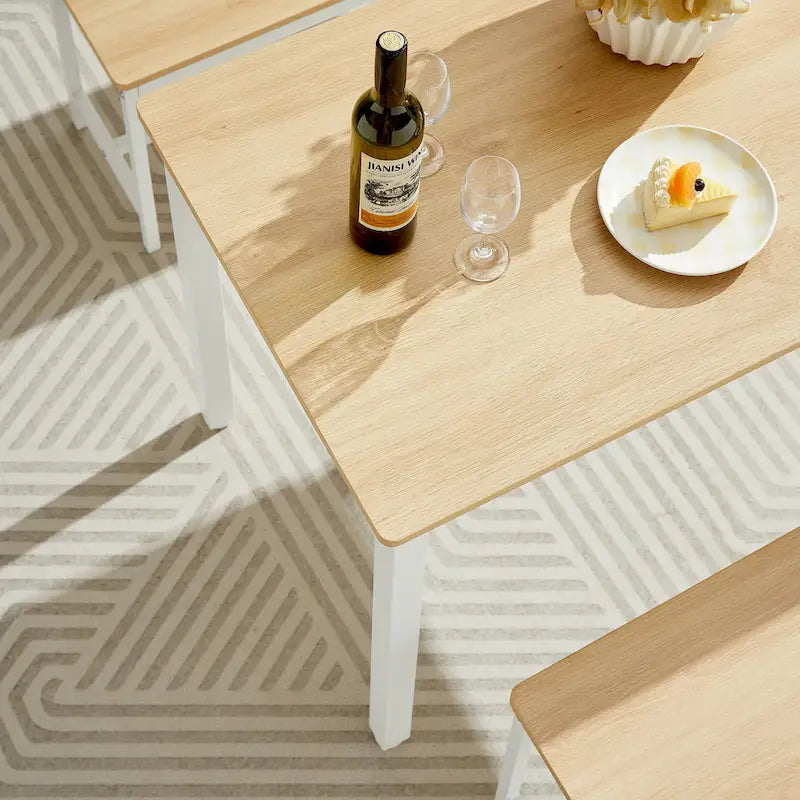 Ensemble table de bar pour cuisine