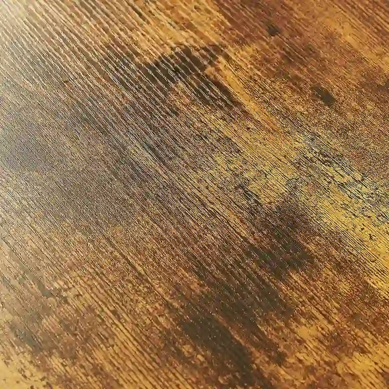 Ensemble de bar industriel 3 pièces avec 2 tabourets, petite table de bistrot ronde à hauteur de comptoir, ensemble de salle à manger pour cuisine, petits espaces