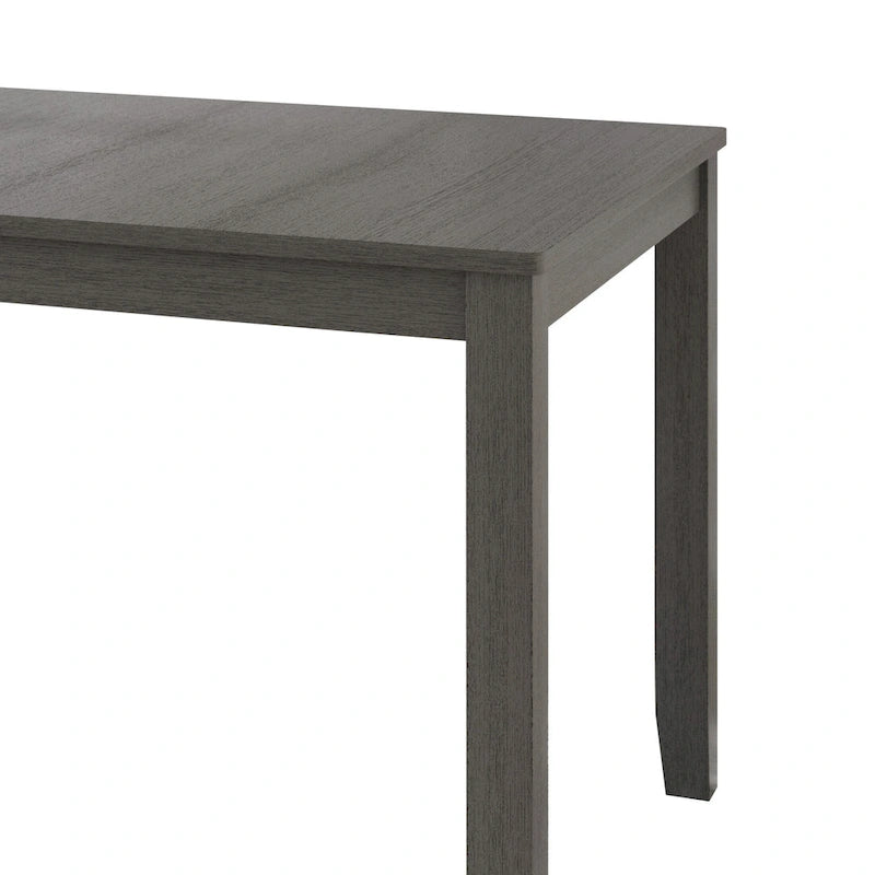 Ensemble de salle à manger en bois de 5 pièces de style campagnard CraftPorch