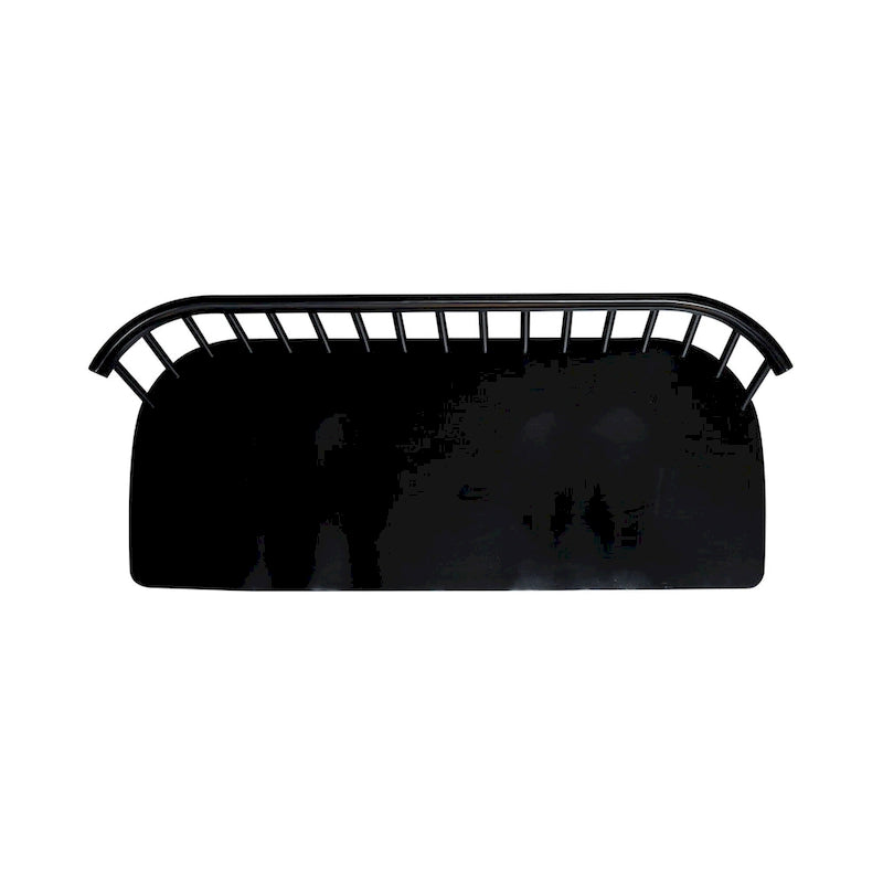 Ensemble de table rectangulaire Capeside Cottage blanc et noir 6 pièces