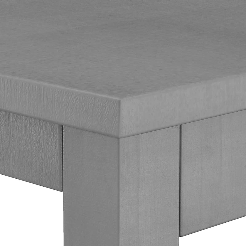 Ensemble de 3 pièces de salle à manger rectangulaire en bois pour bar