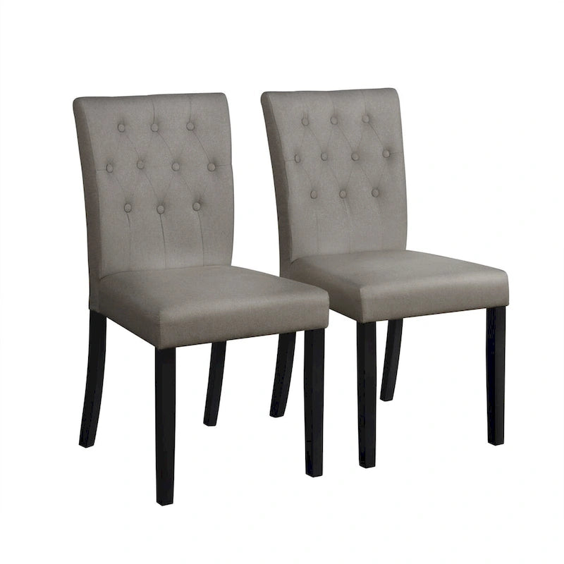 CraftPorch Glam, chaise de salle à manger en bois, 7 pièces