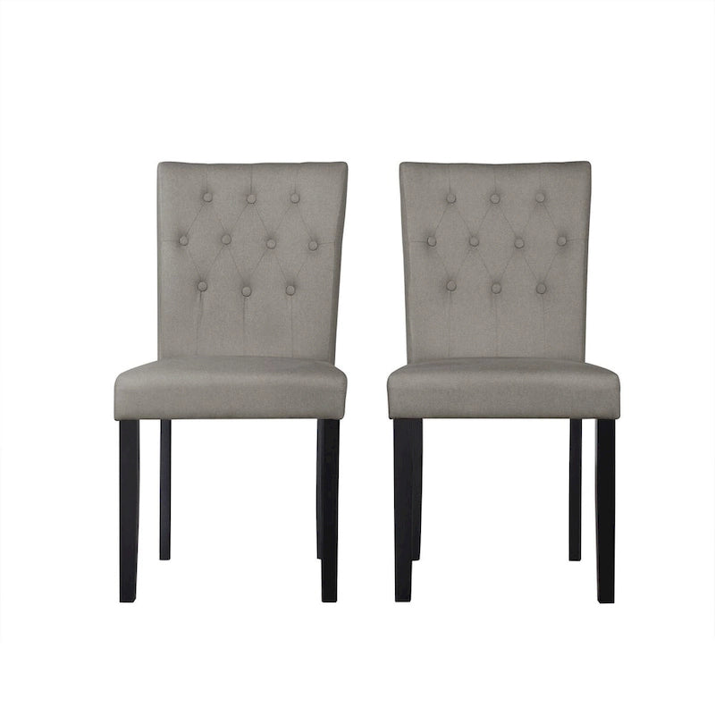 CraftPorch Glam, chaise de salle à manger en bois, 7 pièces