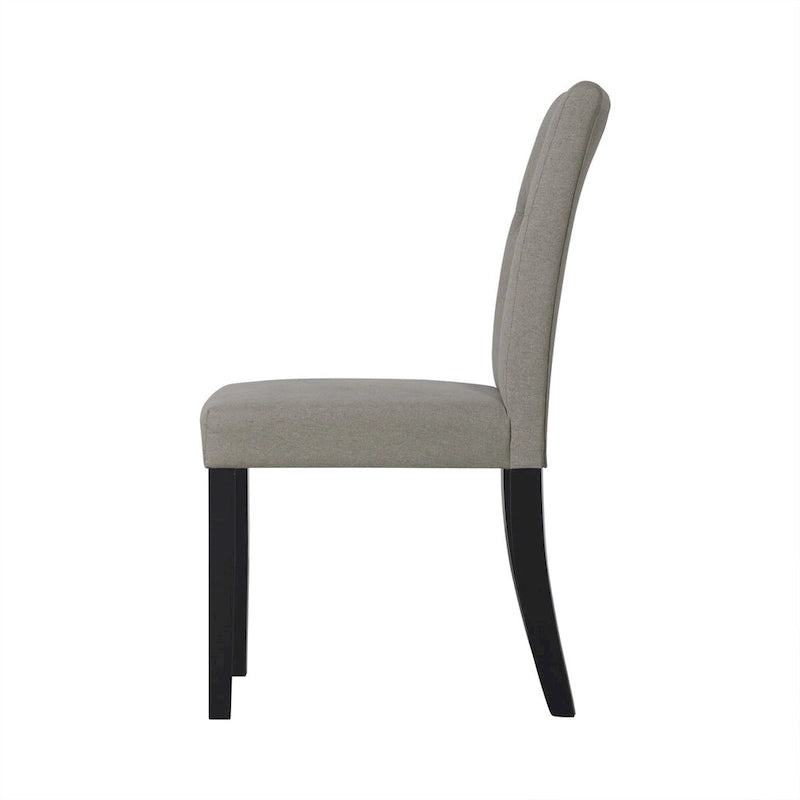 CraftPorch Glam, chaise de salle à manger en bois, 7 pièces