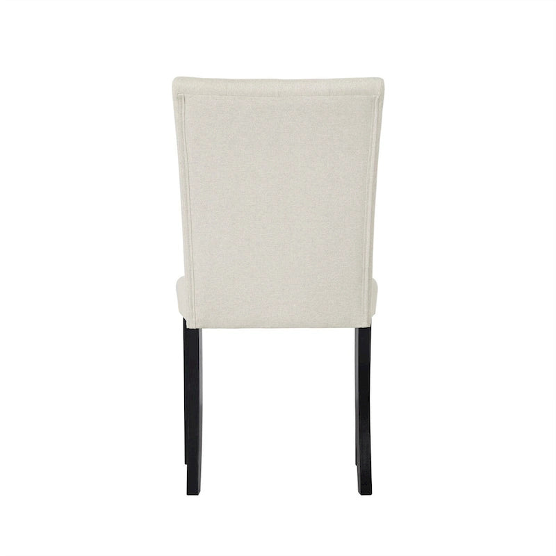CraftPorch Glam, chaise de salle à manger en bois, 7 pièces