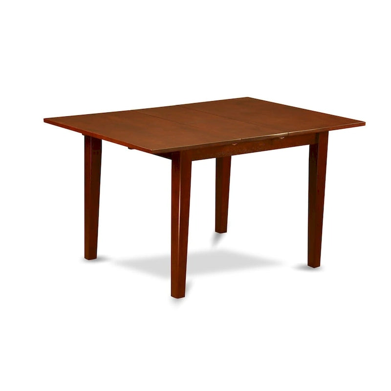 Ensemble de salle à manger East West Furniture – une table de cuisine et des chaises de salle à manger de cuisine, Acajou (options de pièces)